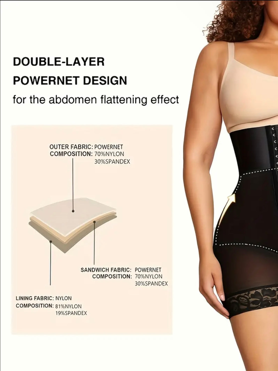 High Waist Shapewear Panties | Seamless